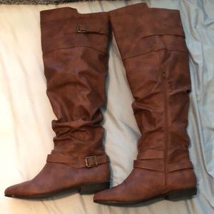 Amazing Brown Knee-high Boots